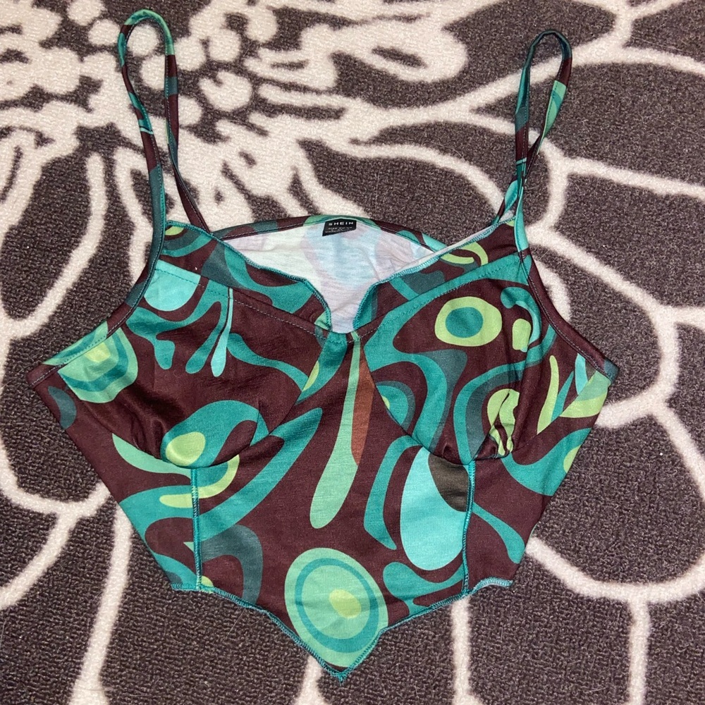 Patterned Tank Top